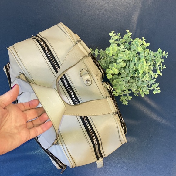 CHLOE BETTY BAG Dove GRAY AS IS Large leather satchel, spot, missing coin purse - Picture 6 of 15